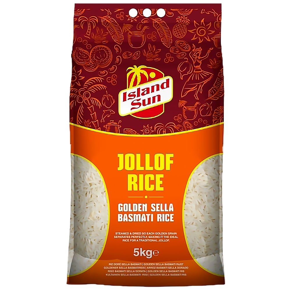 Basmati Parboiled Golden Sella Jollof Rice 5kg