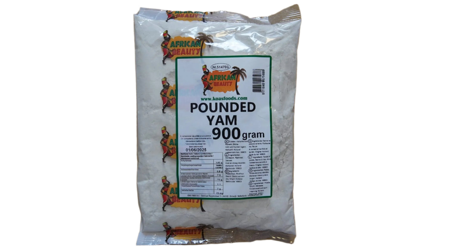 African Beauty Pounded Yam 900g / African Beauty Smulkinti Jamsai