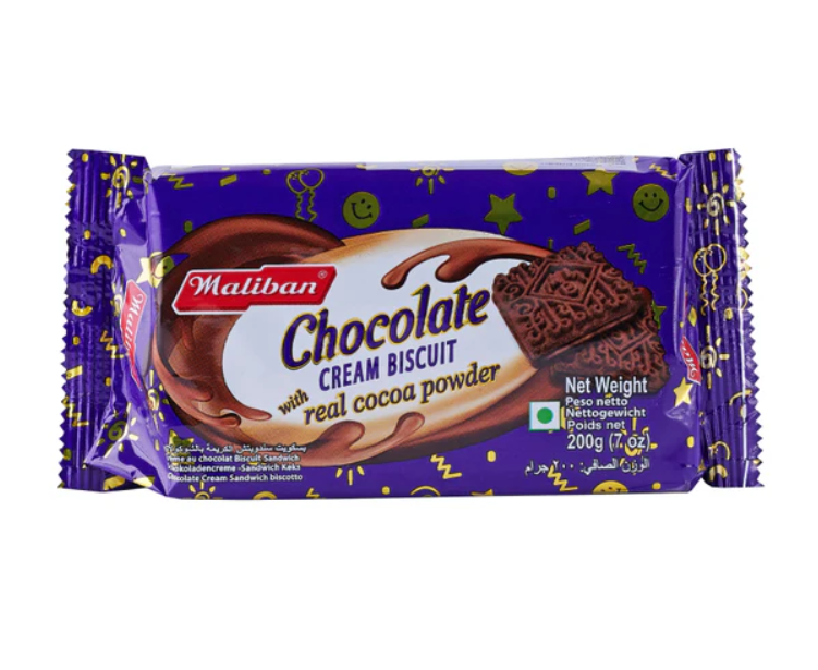 Biscuit Chocolate Cream 200g - MALIBAN