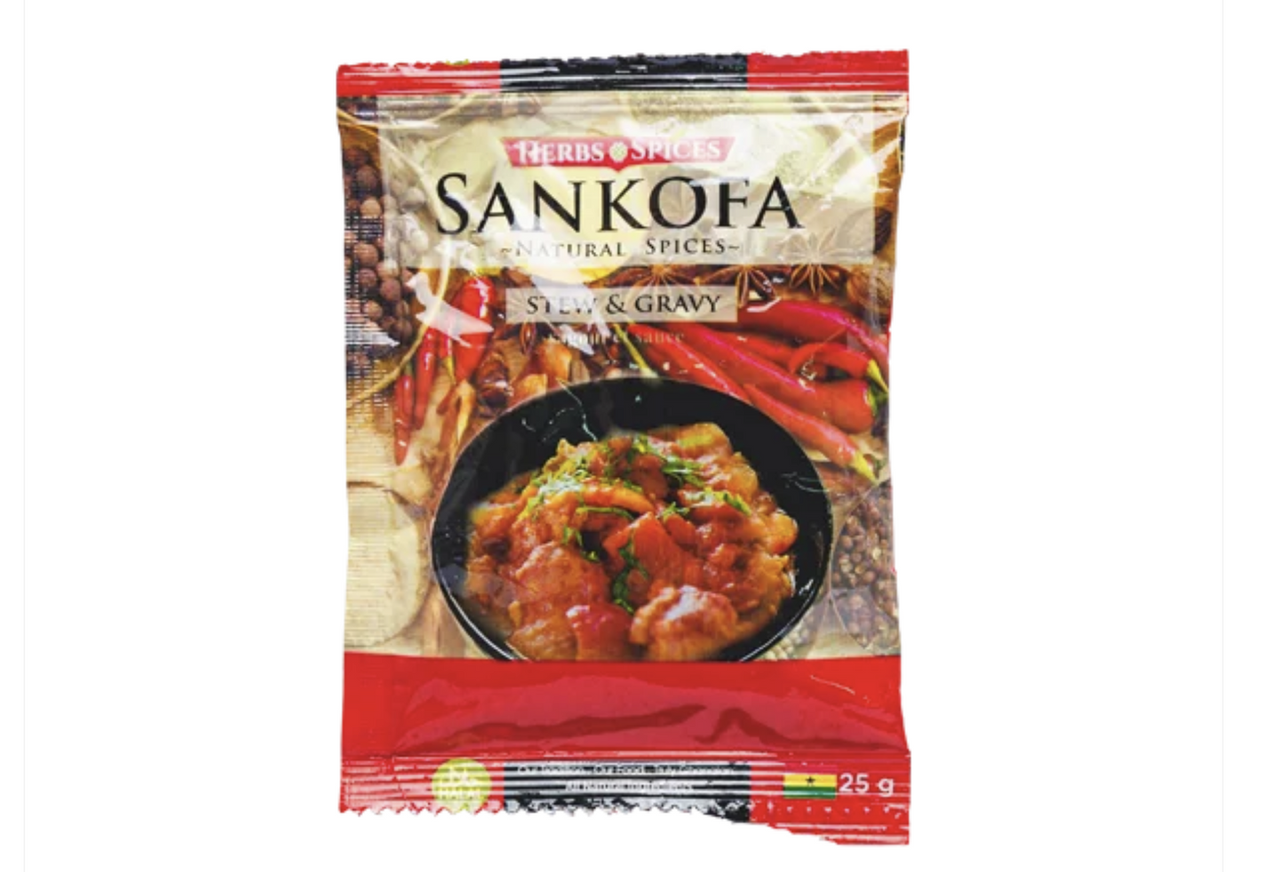 Sankofa Natural Spices Stew & Gravy(25g)