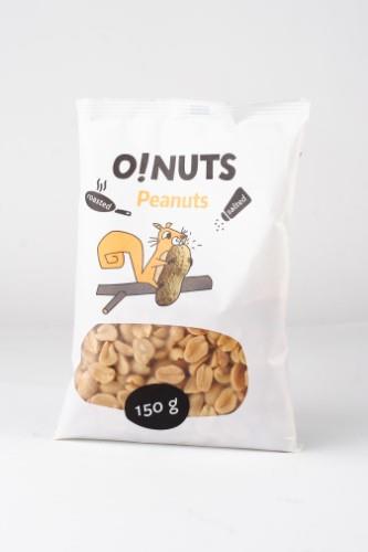 Peanuts O!NUTS, roasted and salted flavor, 150g