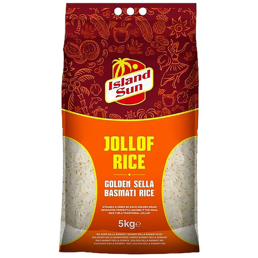 Basmati Parboiled Golden Sella Jollof Rice 5kg