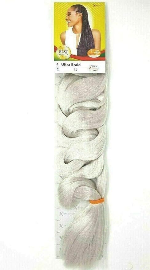 Color 60 X-PRESSION Ultra Braid hair extensions for braiding - 82 inches 160g