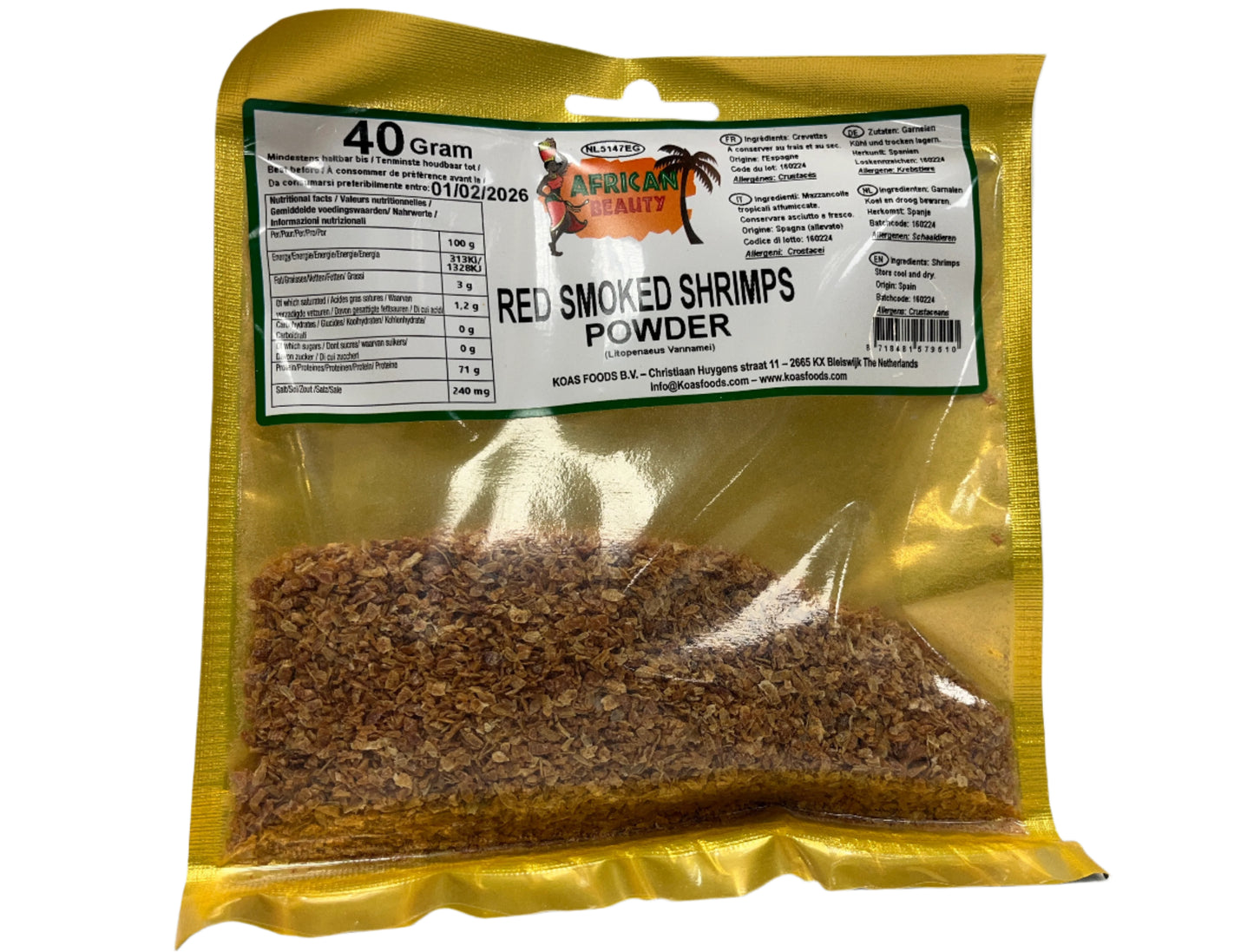 African products African Food in Lithuania, Latvia, Estonia at Oba African Store. Smoked Shrimp Powder. Rukytų krevečių dribsniai, prieskoniai. Afrikietiškas maistas, virtuvė