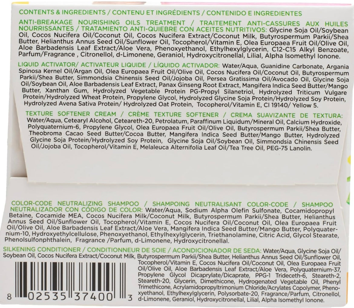 Hair Texture Softener Kit - 1 PCS JUST FOR ME(Hair relaxer)