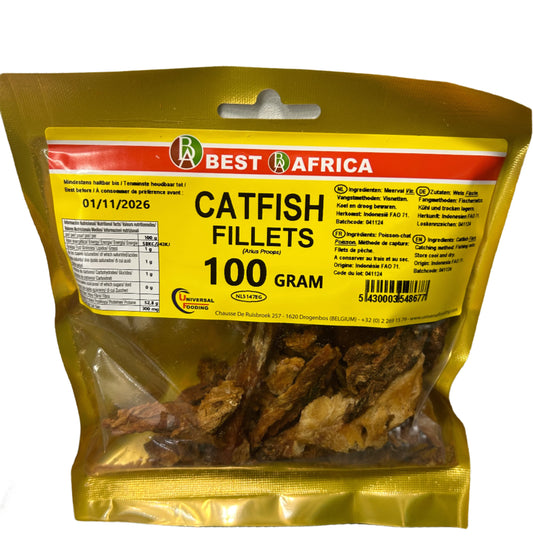 CATFISH FILLET DRIED 100g ( Best Africa )