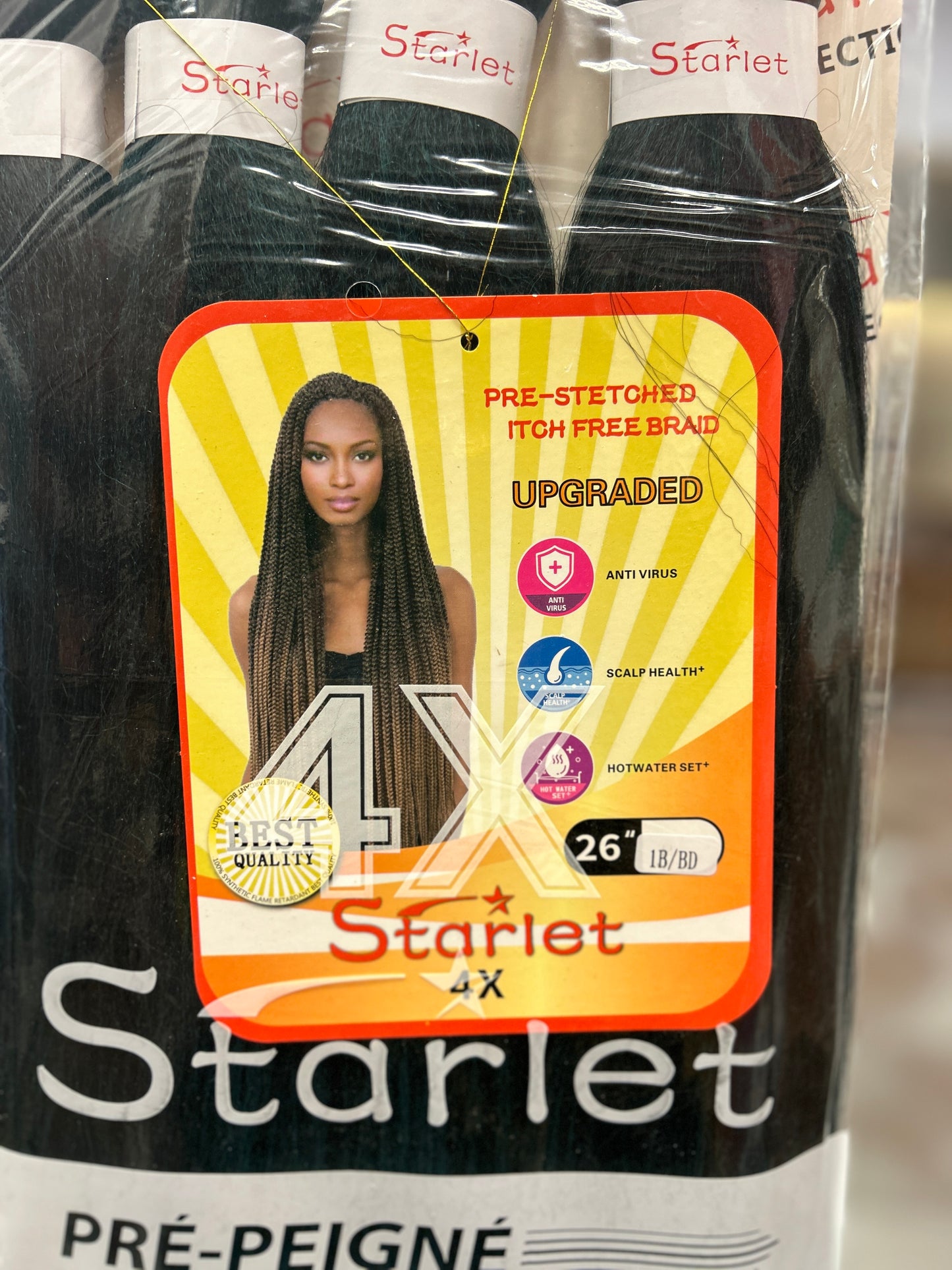 Starlet PRE-STRETCHED Color 26" 1B/BD
