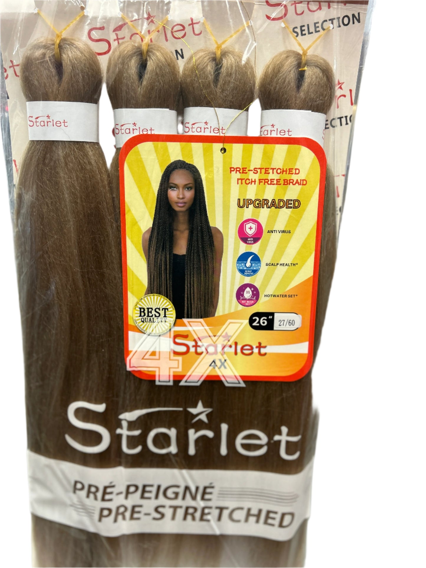 Starlet PRE-STRETCHED Color 26” 27/60