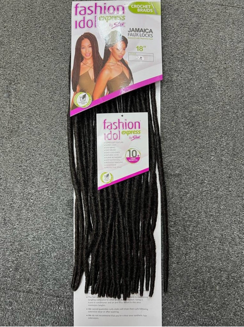 JAMAICA FAUX LOCKS 18” 1