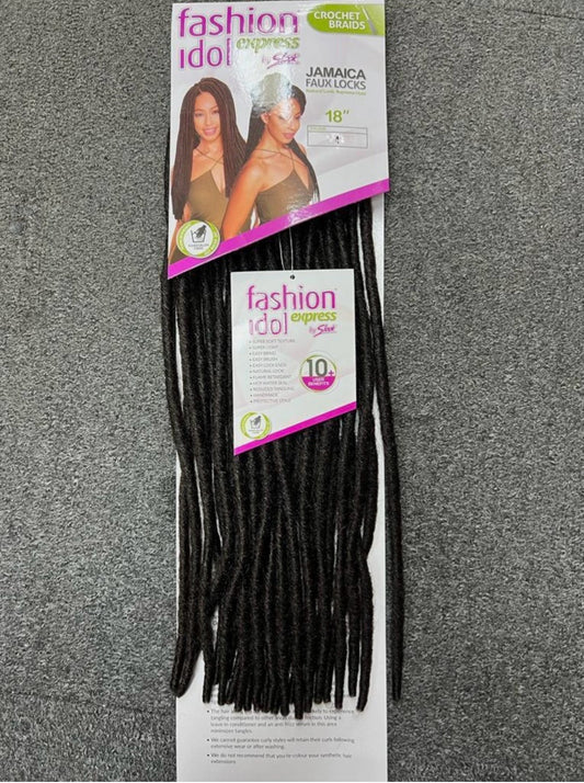 JAMAICA FAUX LOCKS 18” 1