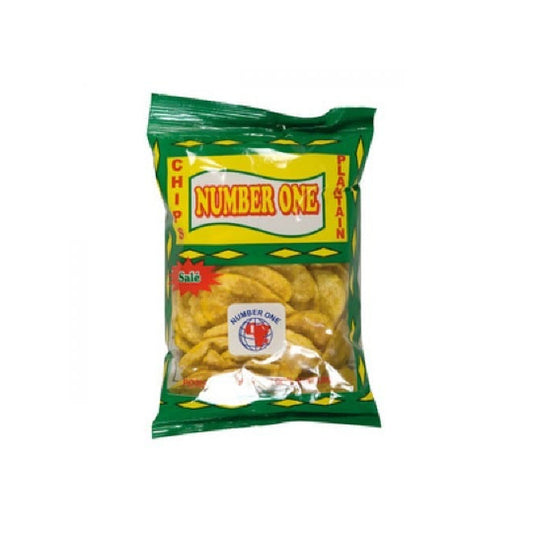 Number one chips plantain salted 85g