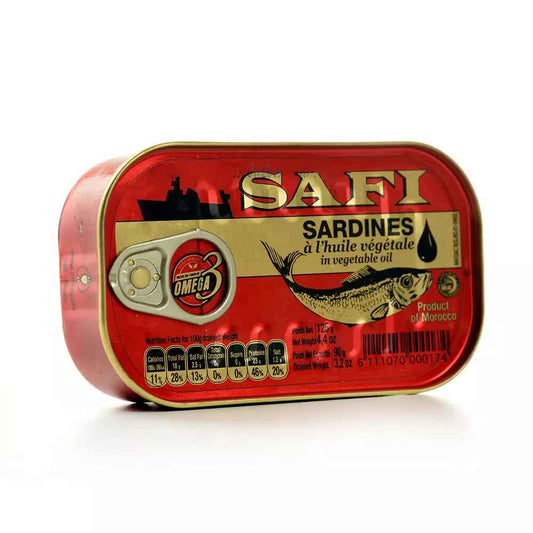 Sardine in Vegetable Oil 125g - SAFI