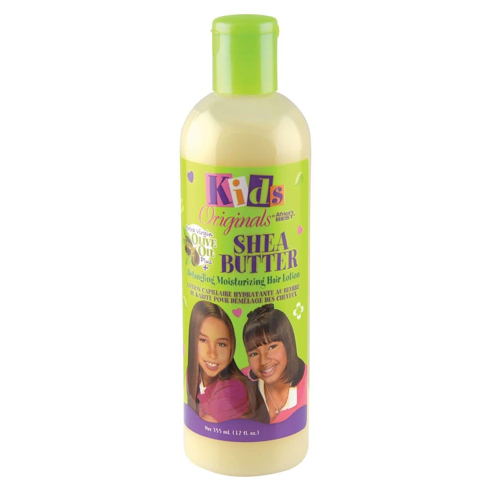 Kids Conditioner Detangler Lotion for Children Shea Butter Organic 355ml - AFRICA'S BEST