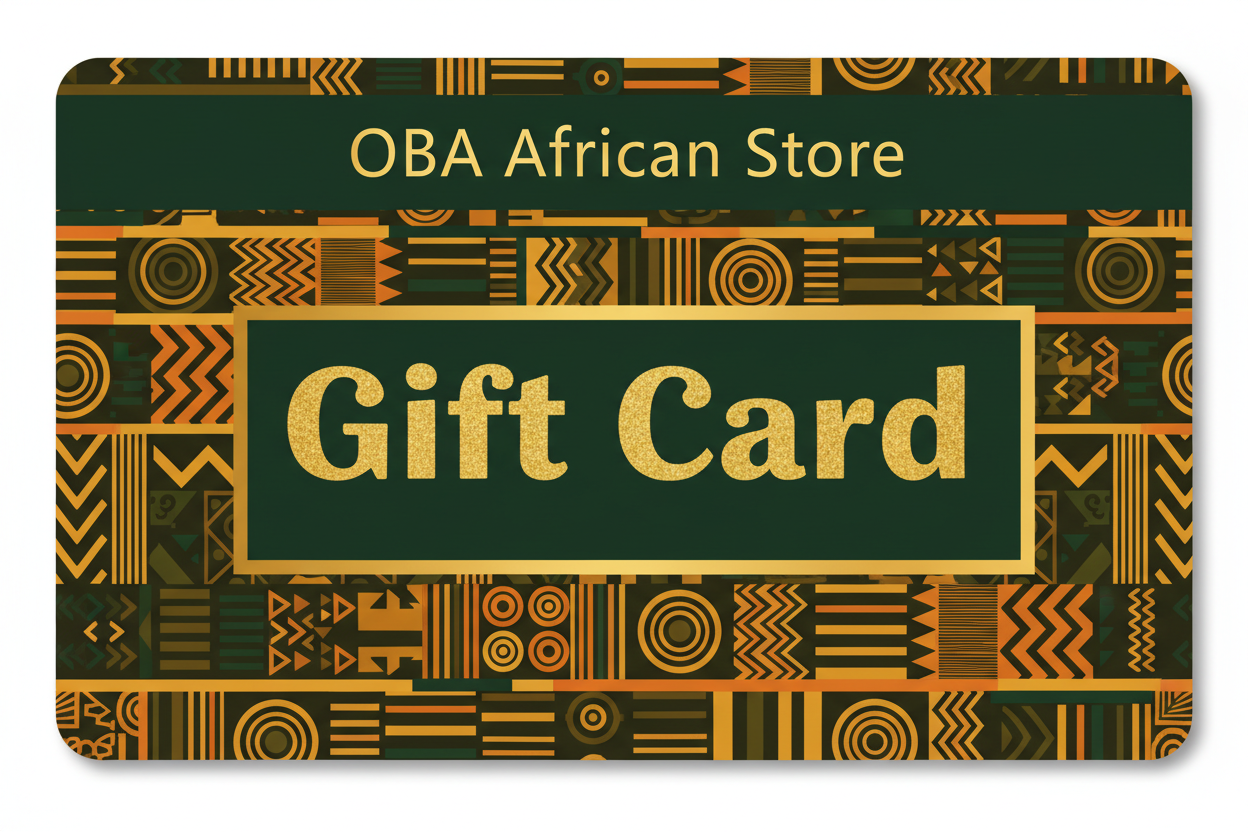 OBA African Store Gift Card