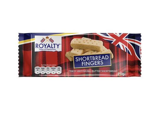 Royalty shortbread 210g